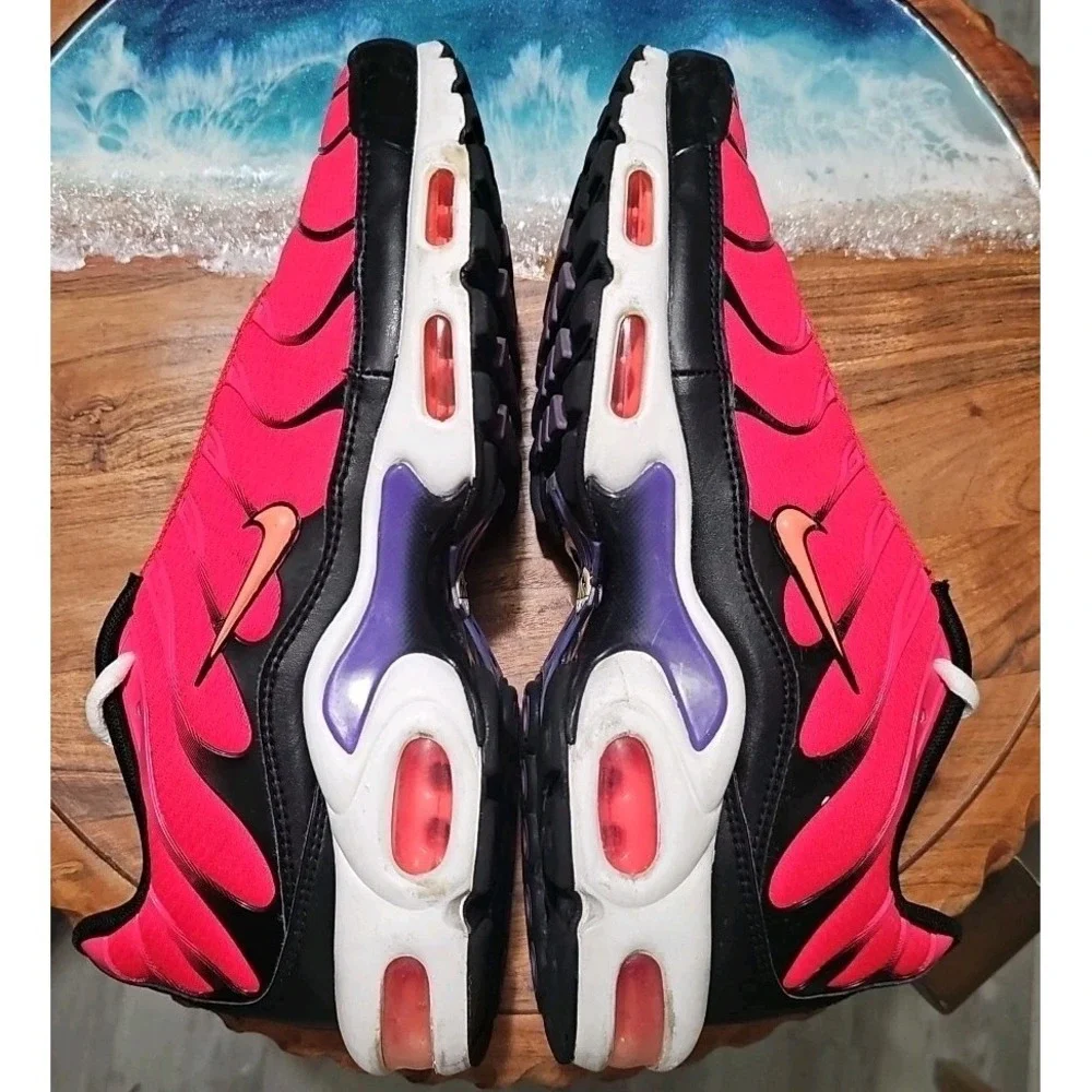 Nike Air Max Plus TN DJ5138-600‎ Red Black Purple Mens Size 10